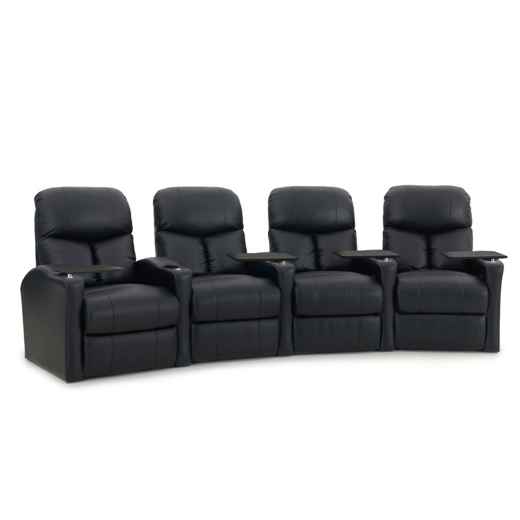 Curved 4 seat 2025 home theater seating